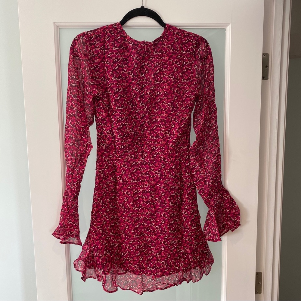 Mini flower print dress - Picture 5 of 6
